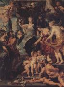 Peter Paul Rubens The Felicity of the Regency of Marie de'Medici (mk01) oil painting picture wholesale